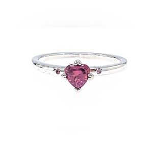 Pandora Sparkling Red Heart Ring